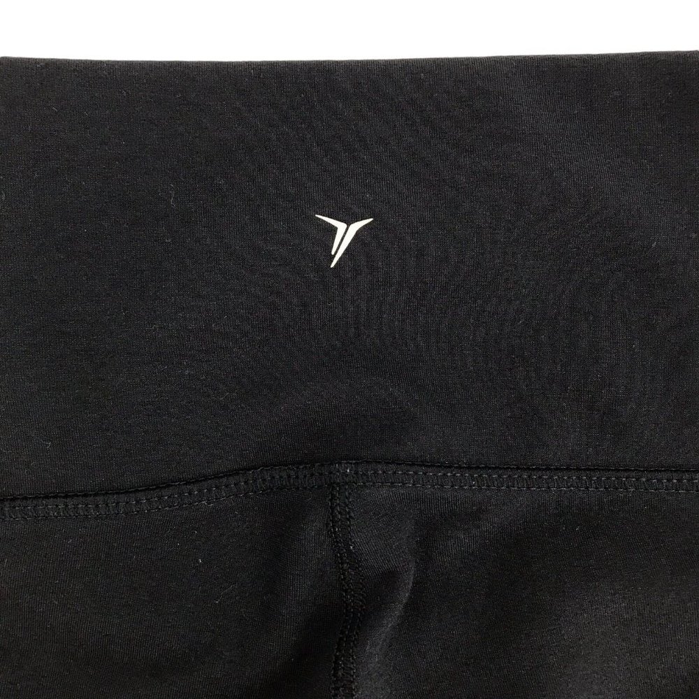 Old Navy Women's Blue Elastic Waist Pull On Active Athletic Cropped Leggings M - Picture 3 of 5